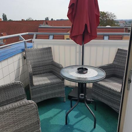 Dachgeschoss Apartment Mit Ausblick Halle  외부 사진