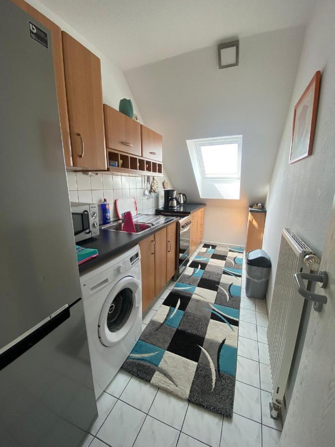 Dachgeschoss Apartment Mit Ausblick Halle  외부 사진